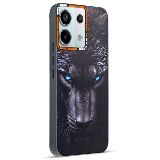 Dark Aesthetic Wild Animal Printed Back Cases For Redmi Note 13 Pro 5G