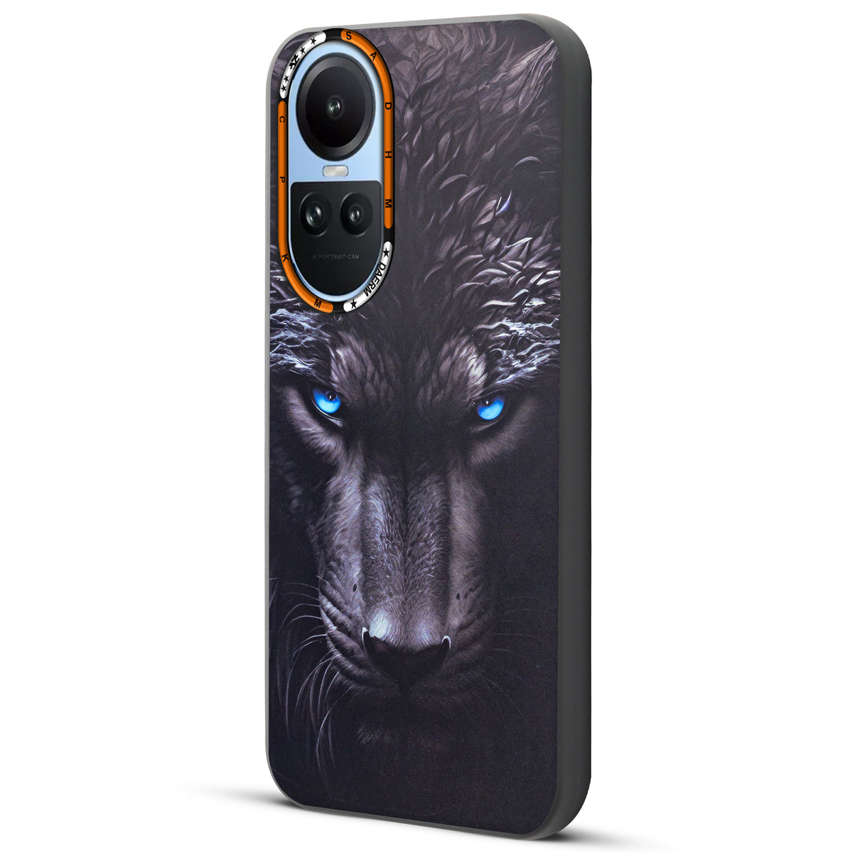 Dark Aesthetic Wild Animal Printed Back Cases For Oppo Reno 10 5G