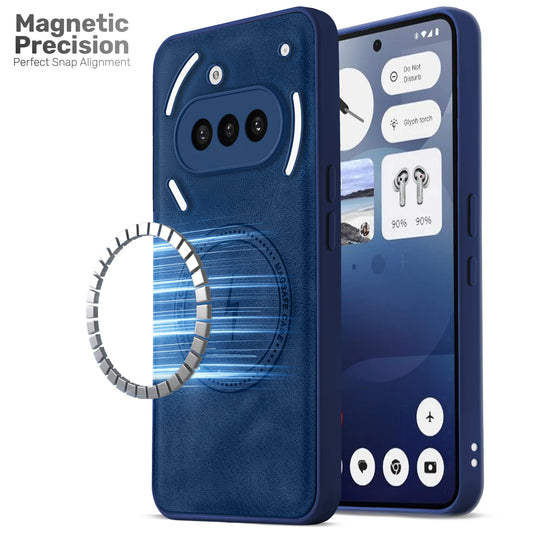 Refined PU Leather Case for Nothing Phone 3A 5G