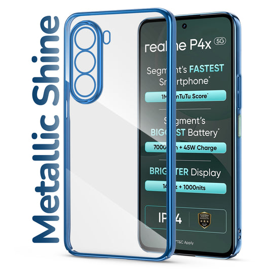 Shiny Edge Hard Case For Realme P4x 5G