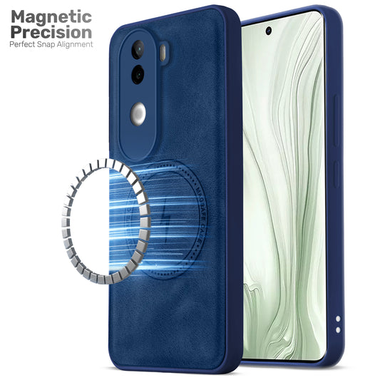 Refined PU Leather Case for Vivo V40e 5G