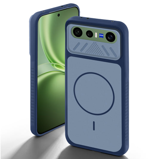 Dual Tone Silicone Grip Back Cover with Camera Protection for Vivo X300 FE 5G