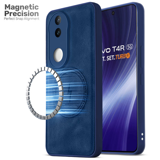 Refined PU Leather Case for Vivo T4R 5G