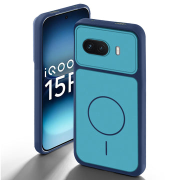 Dual Tone Silicone Grip Back Cover with Camera Protection for iQOO 15R 5G