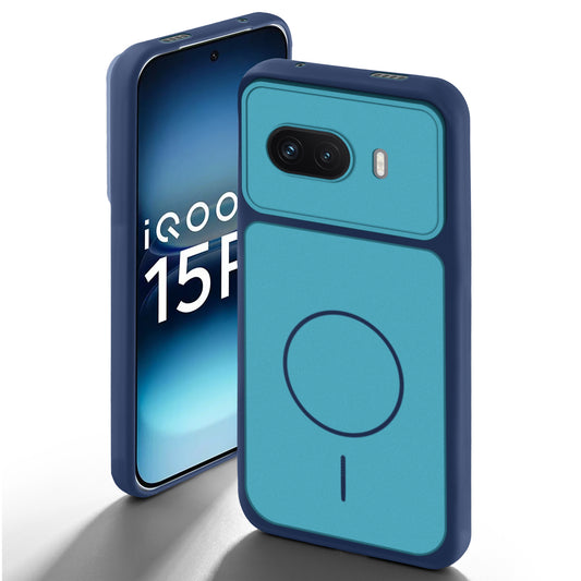 Dual Tone Silicone Grip Back Cover with Camera Protection for iQOO 15R 5G
