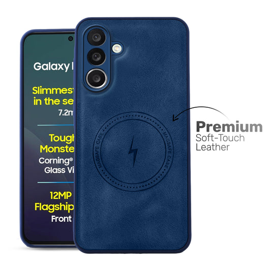 Refined PU Leather Case for Samsung M56 5G