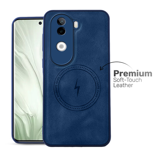 Refined PU Leather Case for Vivo V40e 5G