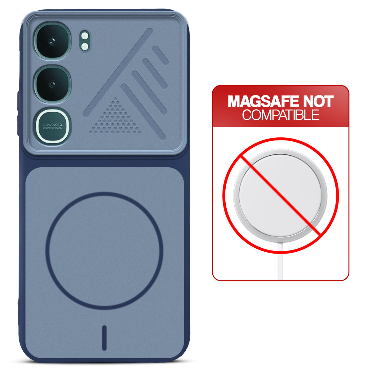 Dual Tone Silicone Grip Back Cover with Camera Protection for Vivo Y31 5G