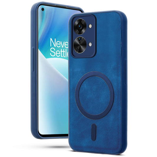 Cushion Grip Leather Case for OnePlus Nord 2T 5G