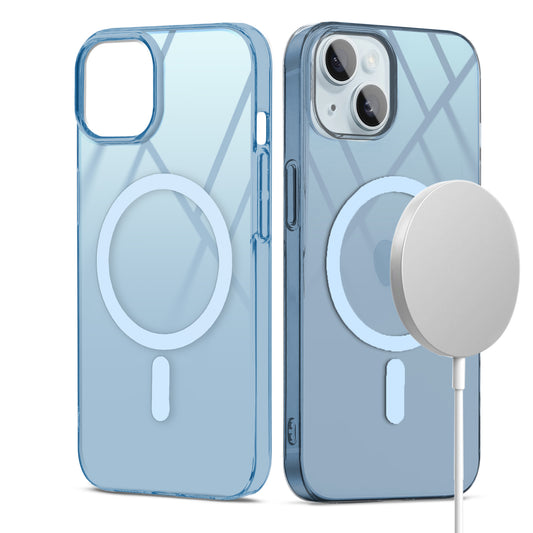 Crystal Clear Hard Back Anti-Yellowing with MagSafe Compatibility Phone Case For Apple iphone 13