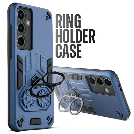 Heavy Duty Shockproof Case with Reinforced Corners for Samsung S24 FE 5G , Soft Cushioning & Camera Protection