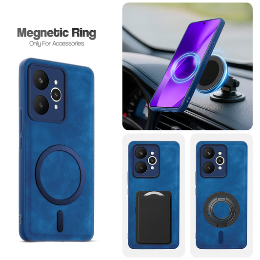 Cushion Grip Leather Case for Realme 15 5G