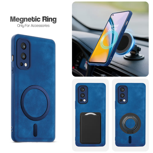 Cushion Grip Leather Case for OnePlus Nord 2 5G