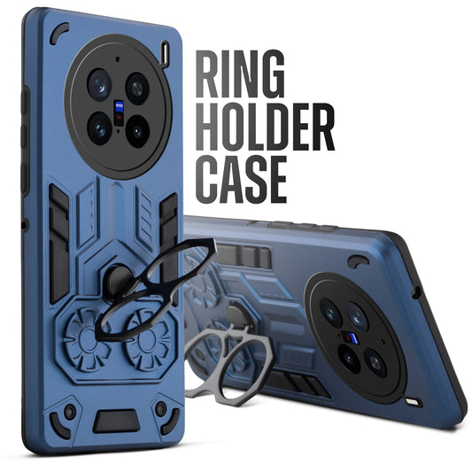 Heavy Duty Shockproof Case with Reinforced Corners for Vivo X200 Pro 5G , Soft Cushioning & Camera Protection