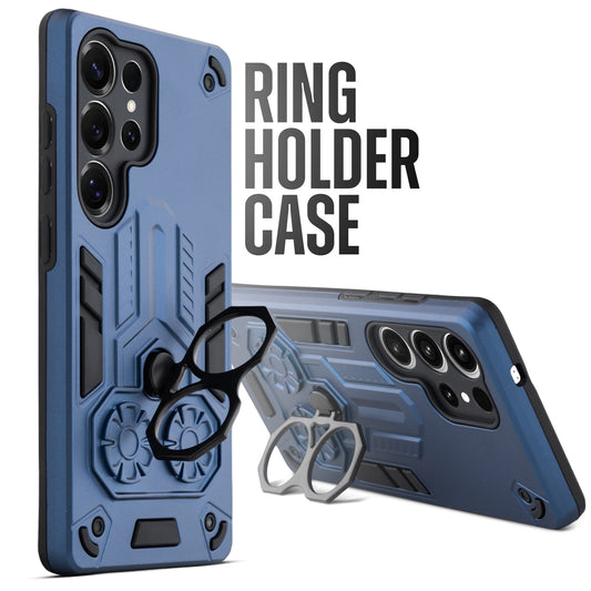Heavy Duty Shockproof Case with Reinforced Corners for Samsung S24 Ultra 5G , Soft Cushioning & Camera Protection