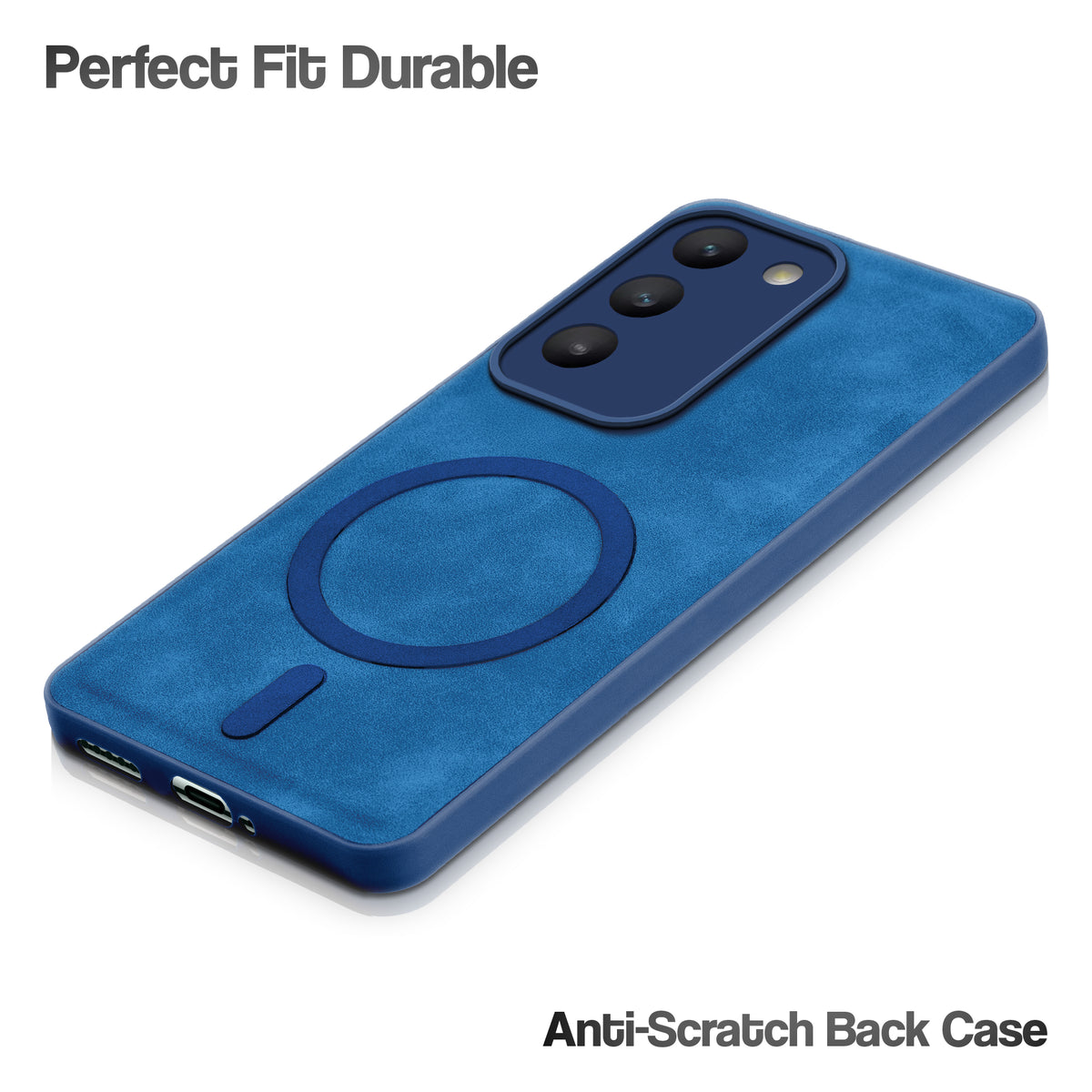 Cushion Grip Leather Case for Vivo T3 5G