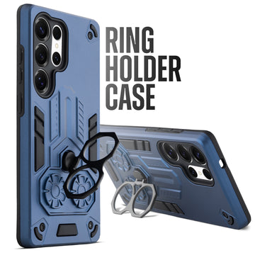 Heavy Duty Shockproof Case with Reinforced Corners for Samsung S25 Ultra 5G , Soft Cushioning & Camera Protection