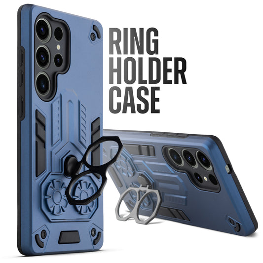 Heavy Duty Shockproof Case with Reinforced Corners for Samsung S23 Ultra 5G , Soft Cushioning & Camera Protection