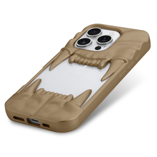 3D Tiger Fang Back Cover for Apple iPhone 16 Pro Max, A Wild and Fearless Vibe