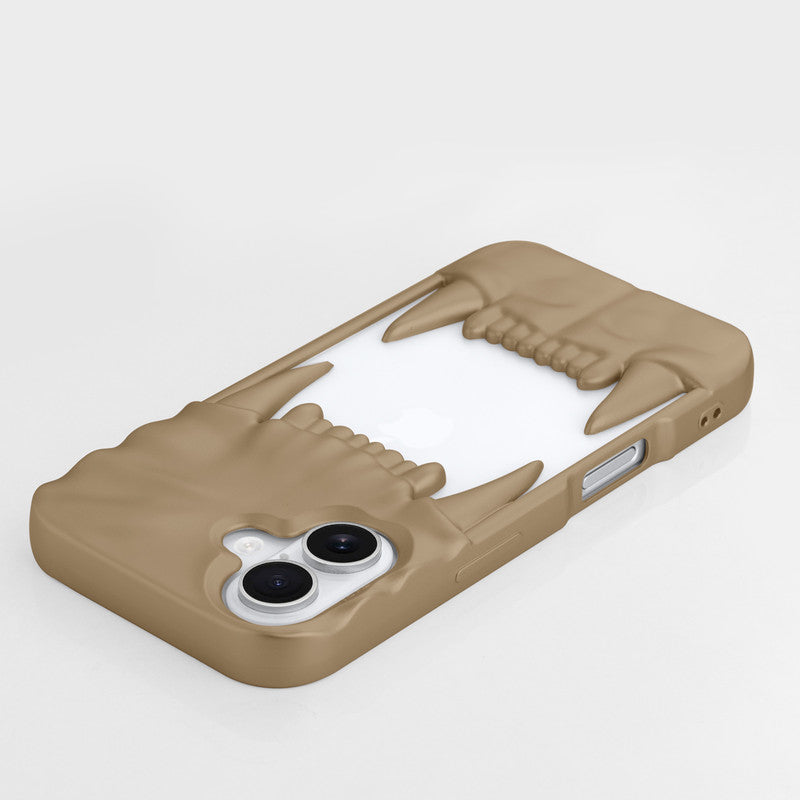 3D Tiger Fang Back Case for Apple iPhone 16 Plus, A Wild and Fearless Vibe