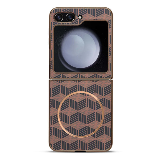 Flexible TPU Back Cover for Samsung Z Flip 5 with MagSafe Support & Unique Printed Designs