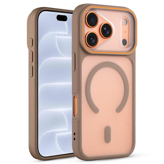 Premium MagSafe Case for Apple iphone 18 Pro Max with Frosted Back, Soft Silicone Edges & Raised Camera Protection