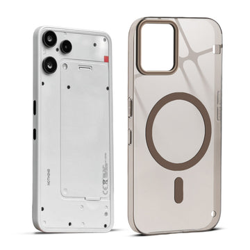 Anti-Yellow Scratch Resistant Case Support Magnetic Accessories Back Cover For Nothing Phone 3A Lite 5G