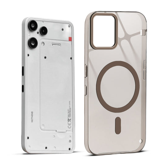 Glossy Hard Magnetic Accessories Support Case Nothing Phone 3A Lite 5G