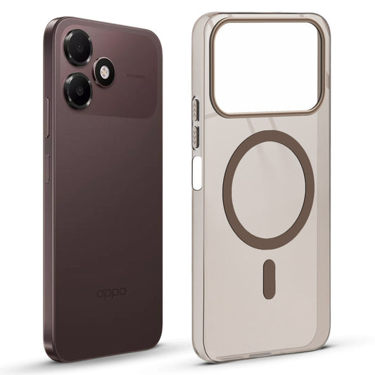 Anti-Yellow Scratch Resistant Case Support Magnetic Accessories Back Cover For Oppo A6C 4G