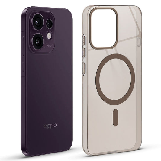 Anti-Yellow Scratch Resistant Case Support Magnetic Accessories Back Cover For Oppo Reno 16 5G
