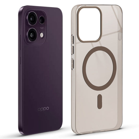 Anti-Yellow Scratch Resistant Case Support Magnetic Accessories Back Cover For Oppo Reno 16C 5G