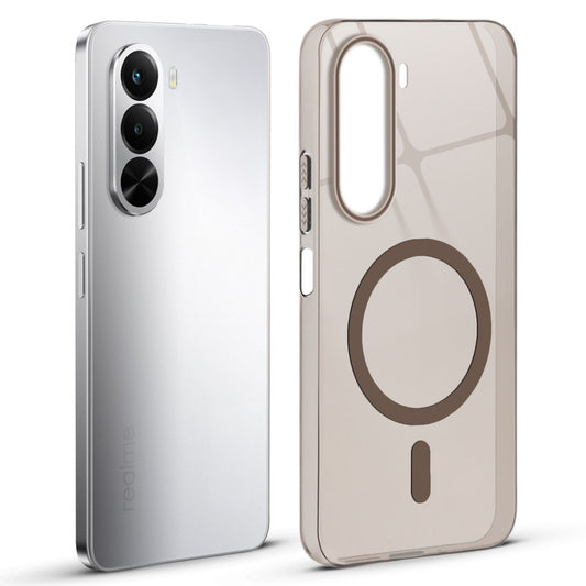 Anti-Yellow Scratch Resistant Case Support Magnetic Accessories Back Cover For Realme P4x 5G