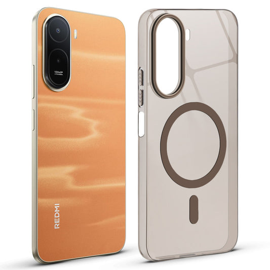 Anti-Yellow Scratch Resistant Case Support Magnetic Accessories Back Cover For Redmi A7 Pro 5G
