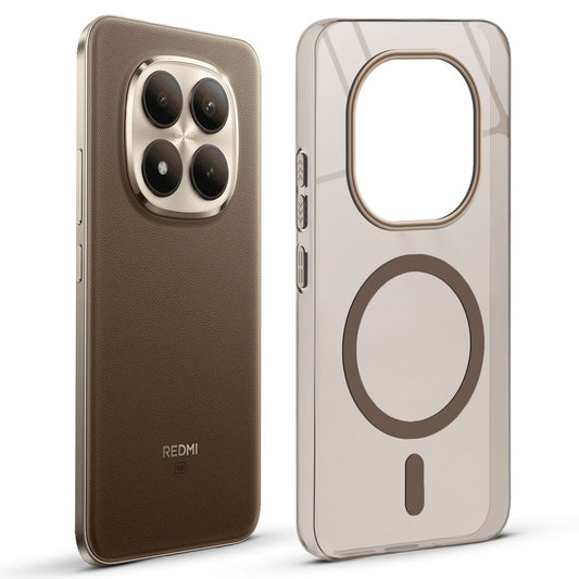 Anti-Yellow Scratch Resistant Case Support Magnetic Accessories Back Cover For Redmi Note 15 Pro Plus 5G