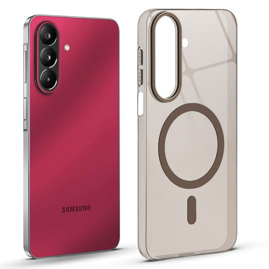Anti-Yellow Colored Camera Line Case Support Magnetic Accessories Back Cover For Samsung M47 5G