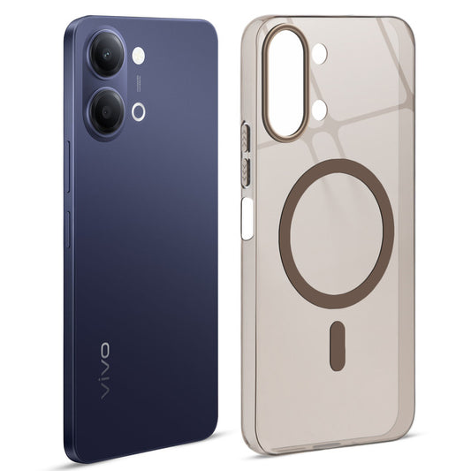 Anti-Yellow Scratch Resistant Case Support Magnetic Accessories Back Cover For Vivo Y05 4G
