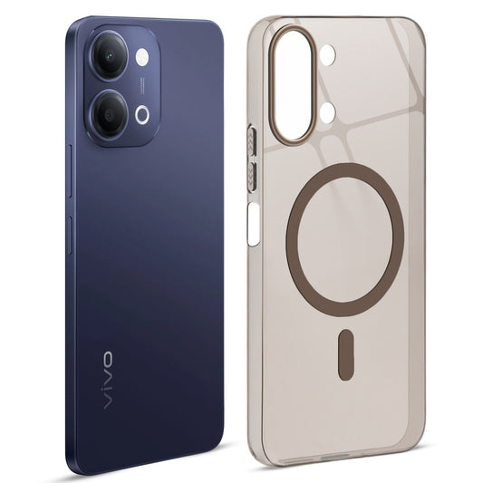 Anti-Yellow Scratch Resistant Case Support Magnetic Accessories Back Cover For Vivo Y11 5G
