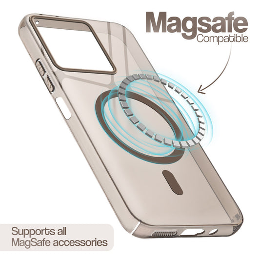 Anti-Yellow Scratch Resistant Case Support Magnetic Accessories Back Cover For Motorola G67 Power 5G