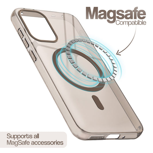 Anti-Yellow Scratch Resistant Case Support Magnetic Accessories Back Cover For OnePlus 15R 5G
