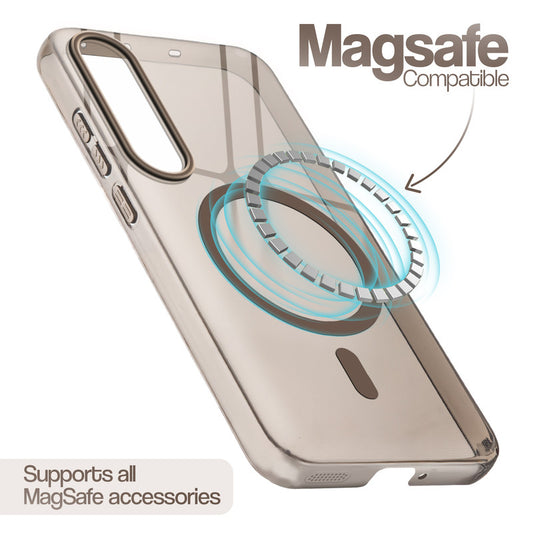 Anti-Yellow Colored Camera Line Case Support Magnetic Accessories Back Cover For OnePlus Nord CE 4 5G