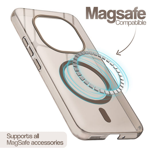 Anti-Yellow Scratch Resistant Case Support Magnetic Accessories Back Cover For Redmi Note 15 Pro Plus 5G