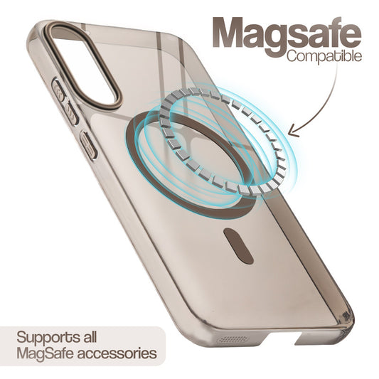 Anti-Yellow Scratch Resistant Case Support Wireless Charging Back Cover For Samsung S25 Edge 5G
