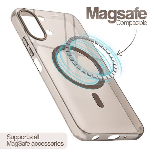 Anti-Yellow Scratch Resistant Case Support Magnetic Accessories Back Cover For Vivo Y05 4G