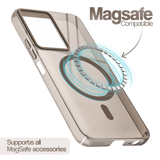 Anti-Yellow Scratch Resistant Case Support Magnetic Accessories Back Cover For Vivo Y28 5G