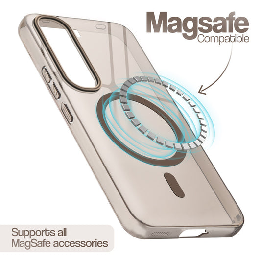 Anti-Yellow Scratch Resistant Case Support Magnetic Accessories Back Cover For Vivo Y400 5G