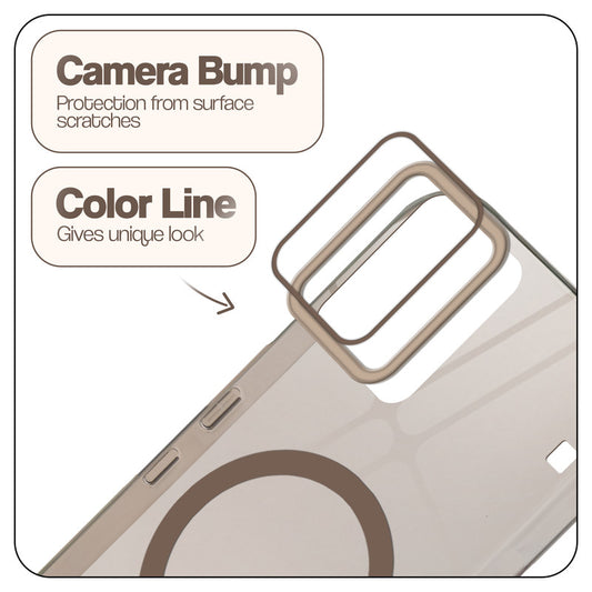 Glossy Hard Magnetic Accessories Support Case Nothing Phone 3A Lite 5G