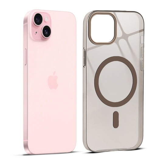Anti-Yellow Scratch Resistant Case Support Wireless Charging Back Cover For Apple iPhone 15 Plus