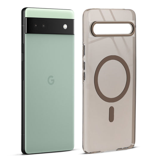 Glossy Hard Magnetic Accessories Support Case Google Pixel 6A