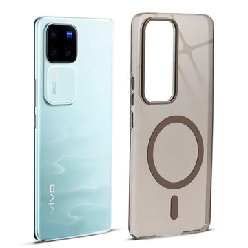 Anti-Yellow Scratch Resistant Case Support Magnetic Accessories Back Cover For Vivo V30 Pro 5G