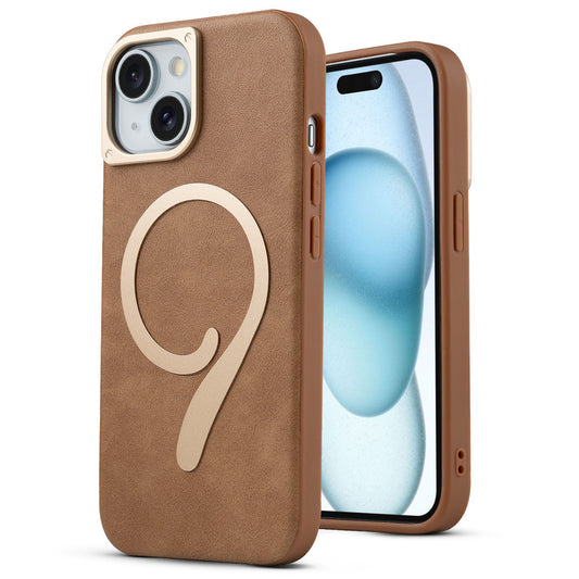 Prime Leather Magsafe Case for Apple iPhone 15